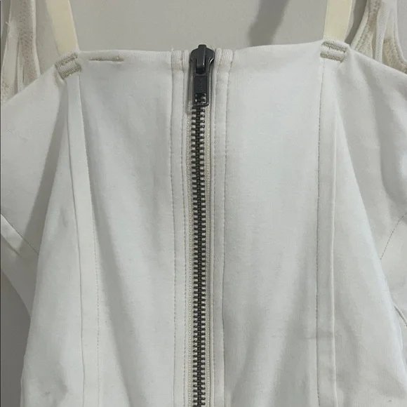 SKIMS Off White Corset Shapewear Bodysuit - Picture 7 of 10